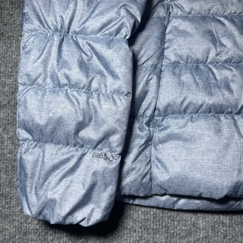 Eddie Bauer Down EB650 Jacket Women's XS‎ Puffer Packable Warm Silver Gray